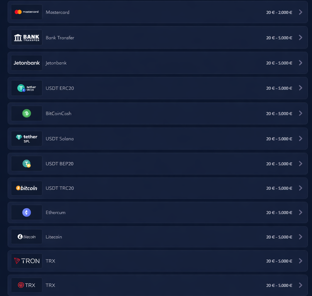 reelraven casino payments